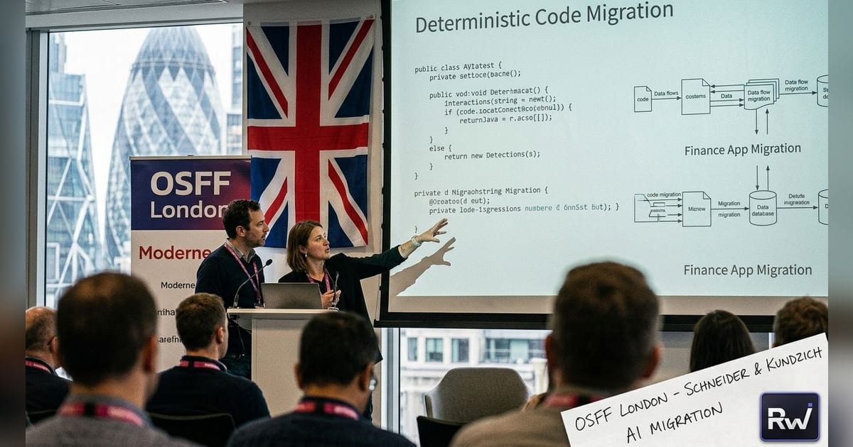 Moderne brings its AI code migration pitch to OSFF London