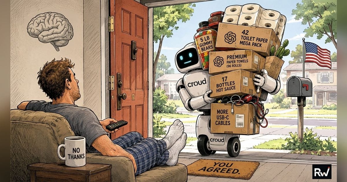 Most Americans would let AI buy routine goods without approval, Croud finds