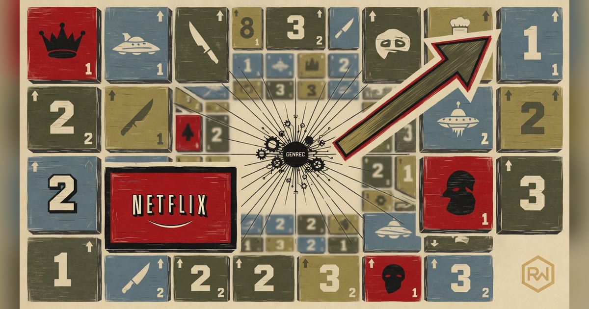 Netflix tests GenRec on 10% of traffic, reports 0.006% relative lift