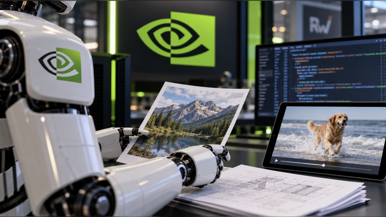 NVIDIA releases a 120B open multimodal model for AI agents