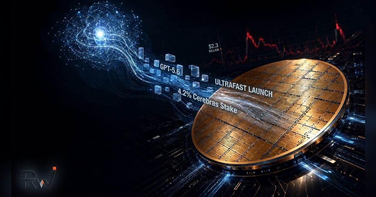OpenAI acquired 4.2% of Cerebras before GPT-5.6 Ultrafast launch