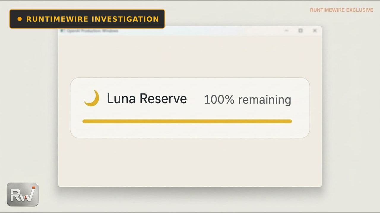 OpenAI Is Testing “Luna Reserve,” a Codex Fallback Tier