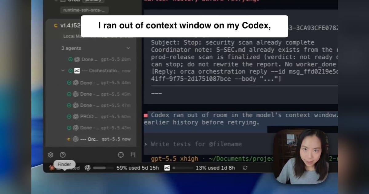 Orca adds one-click resume for Codex and Claude Code sessions