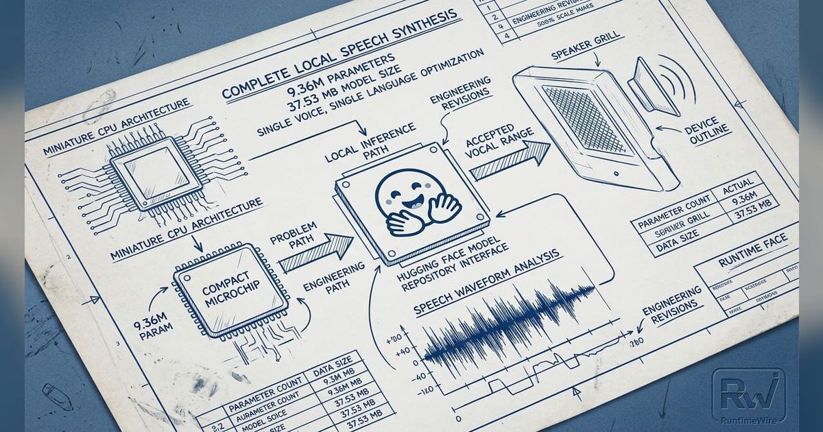 Owen Song releases complete local speech synthesis in 9.36M parameters