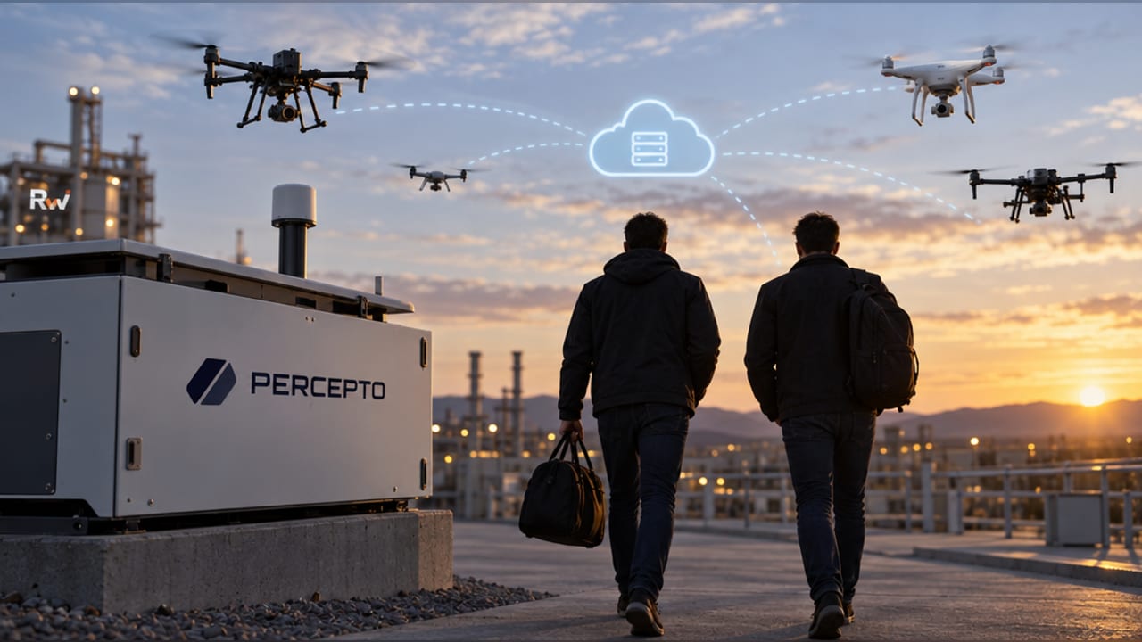Percepto's two co-founders leave as Axion opens its software to outside drones