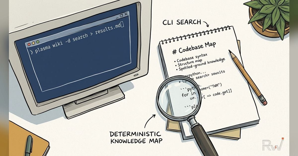 Plasma AI released a deterministic wiki CLI for coding agents