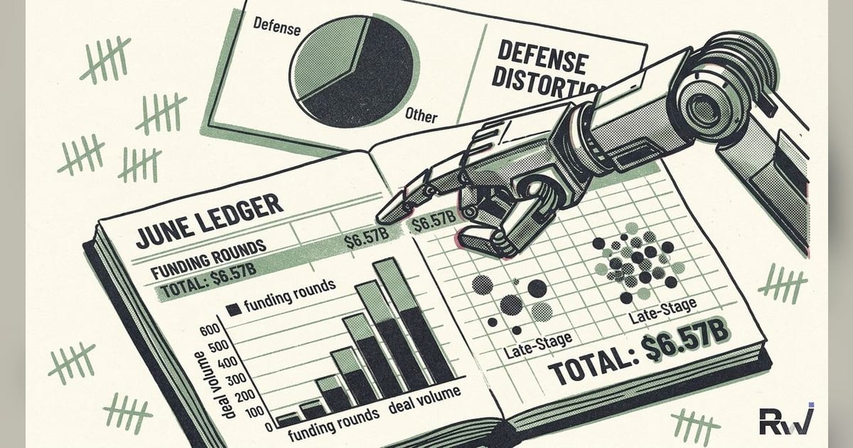Andra Keay's June robotics ledger turns funding into physical AI's scorecard