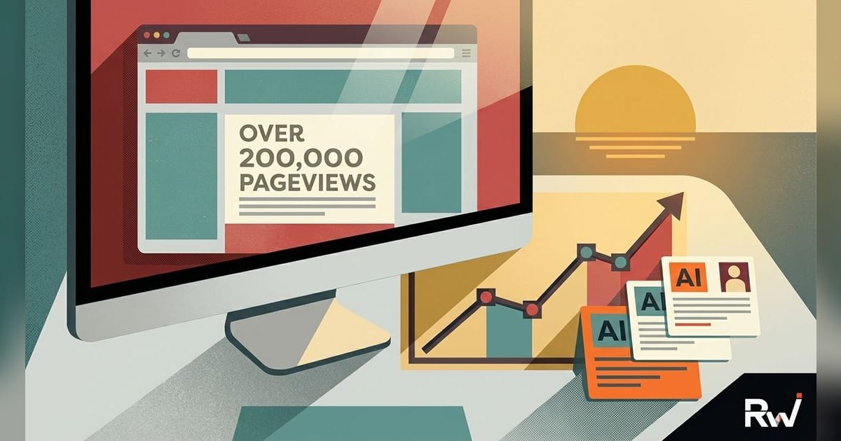 RuntimeWire crosses 200,000 pageviews and launches a hand-reviewed AI jobs board