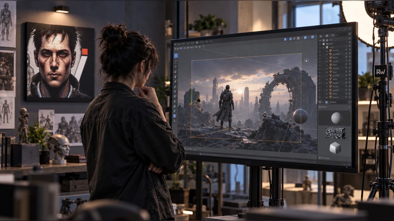 Scenario open-sources a Blender plugin that lets agents direct scenes and renders