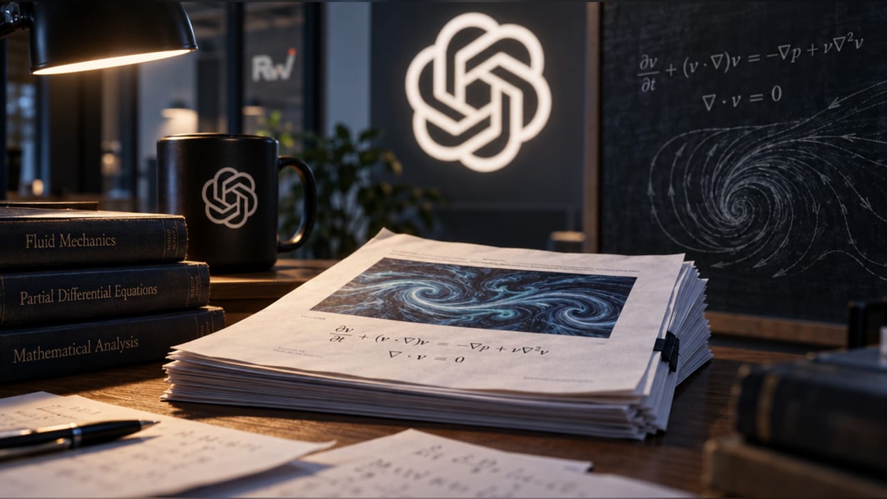 Scott Armstrong says OpenAI's Navier-Stokes result may exceed human invention