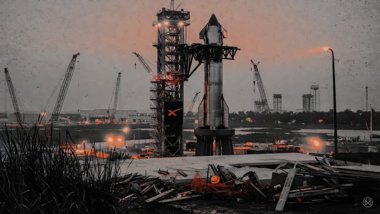 Photograph accompanying SpaceX's $100B Louisiana pad farm bets on a turnaround Starship has never shown