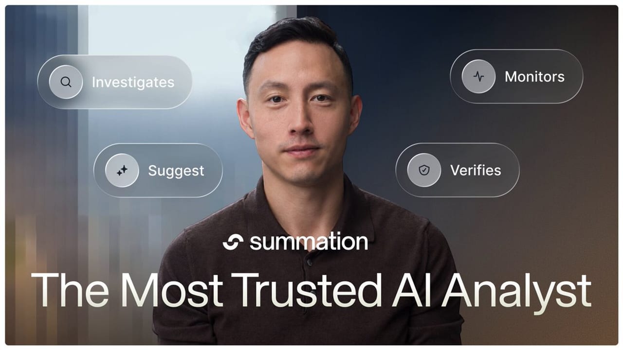 Summation launches a $60 AI analyst that promises to check its work