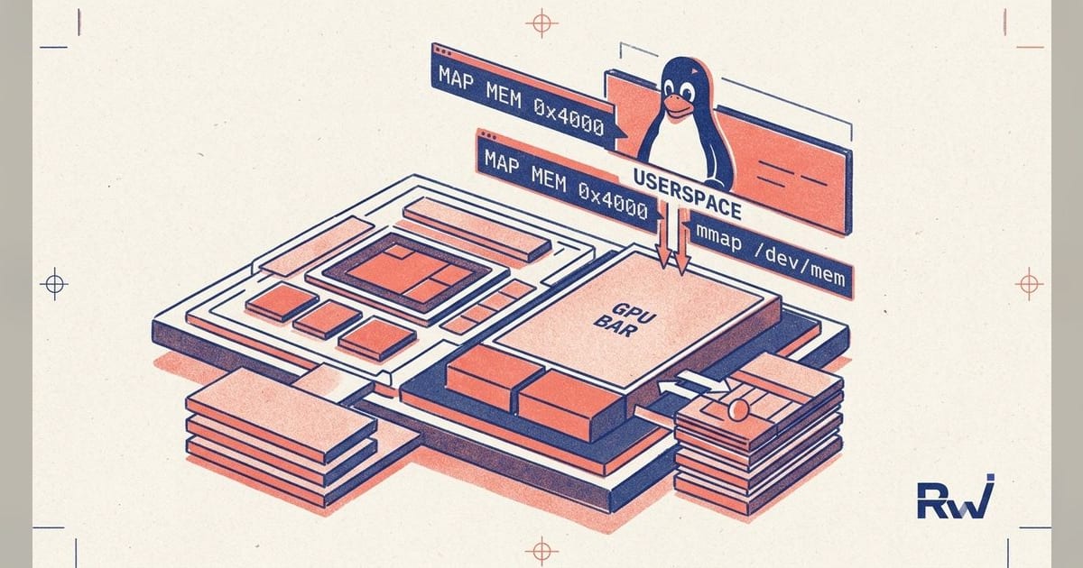 tinygrad maps GPU BARs in userspace for NVIDIA and AMD GPUs