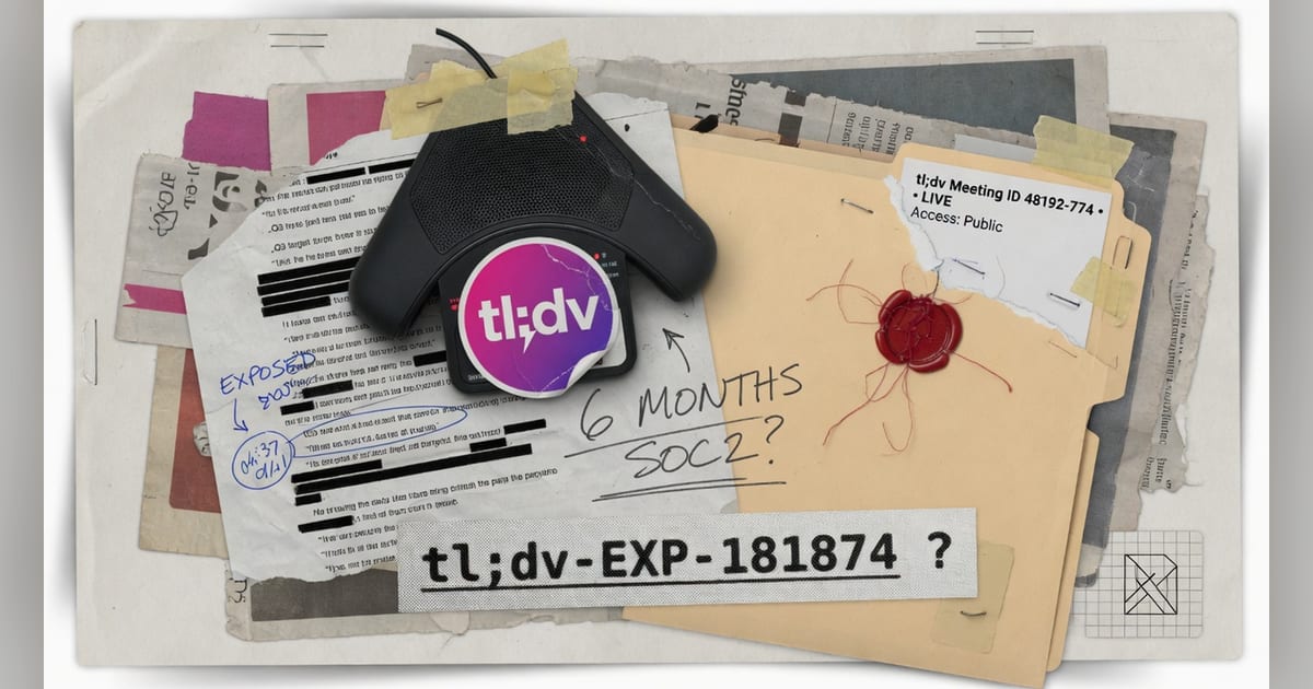 tl;dv flaw exposed 181,874 meeting records and live-call IDs, researcher says