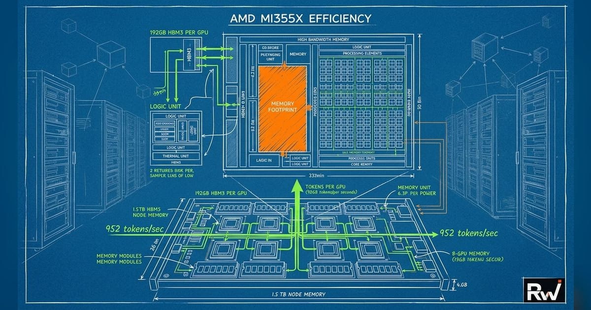 Wafer says AMD's MI355X beats Nvidia B300 on Kimi K3 cost efficiency
