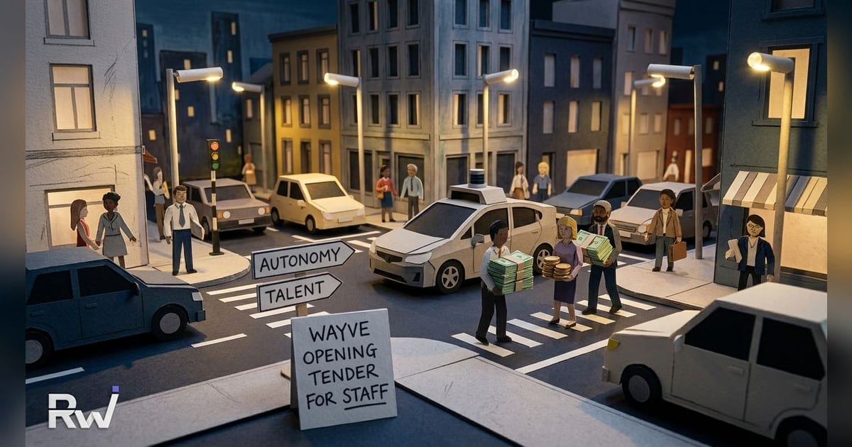 Wayve opens $85 million employee tender as Alex Kendall turns autonomy hype into a talent fight