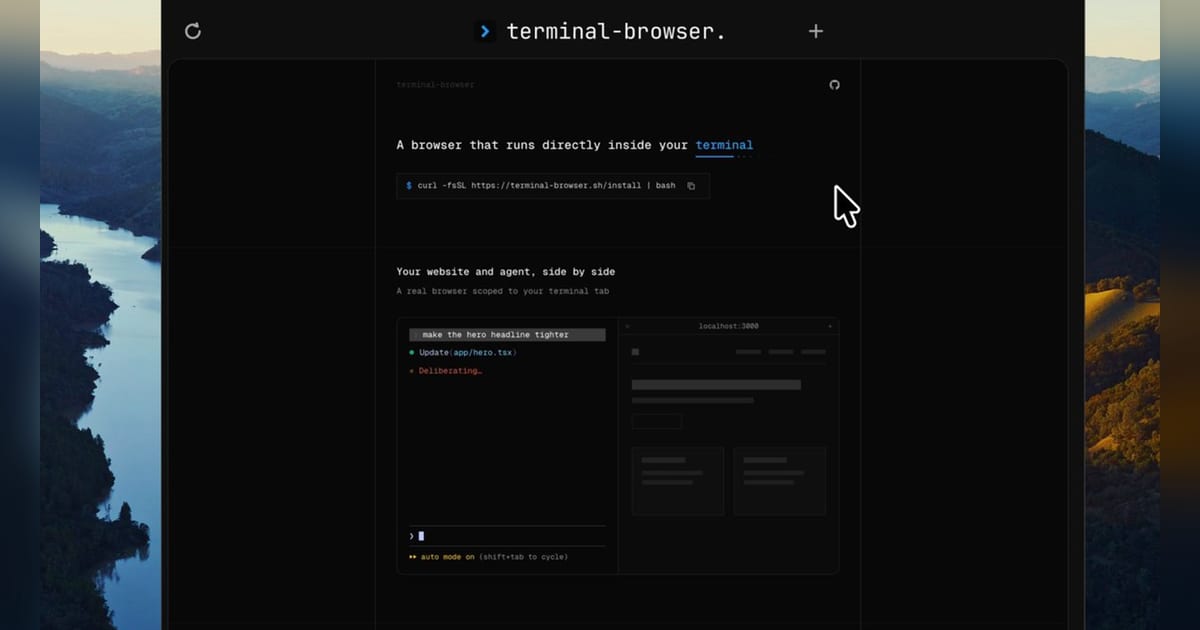 Zenbu launches terminal-browser to put web previews beside coding agents
